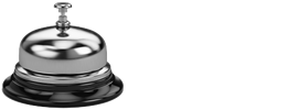 Logo da Vip Personal Concierge com fontes em branco rodapé da página
